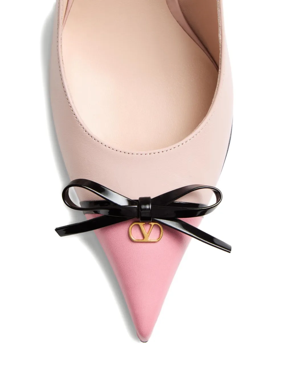 Valentino Garavani 80 mm Bepointy slingback pumps Roze