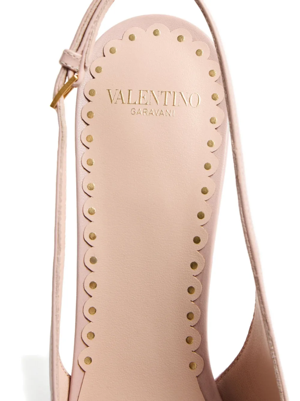 Valentino Garavani 80 mm Bepointy slingback pumps Roze