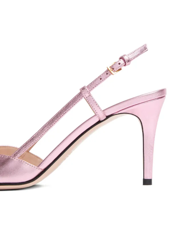 Valentino Garavani Vロゴ シグネチャー 80mm スリングバック パンプス