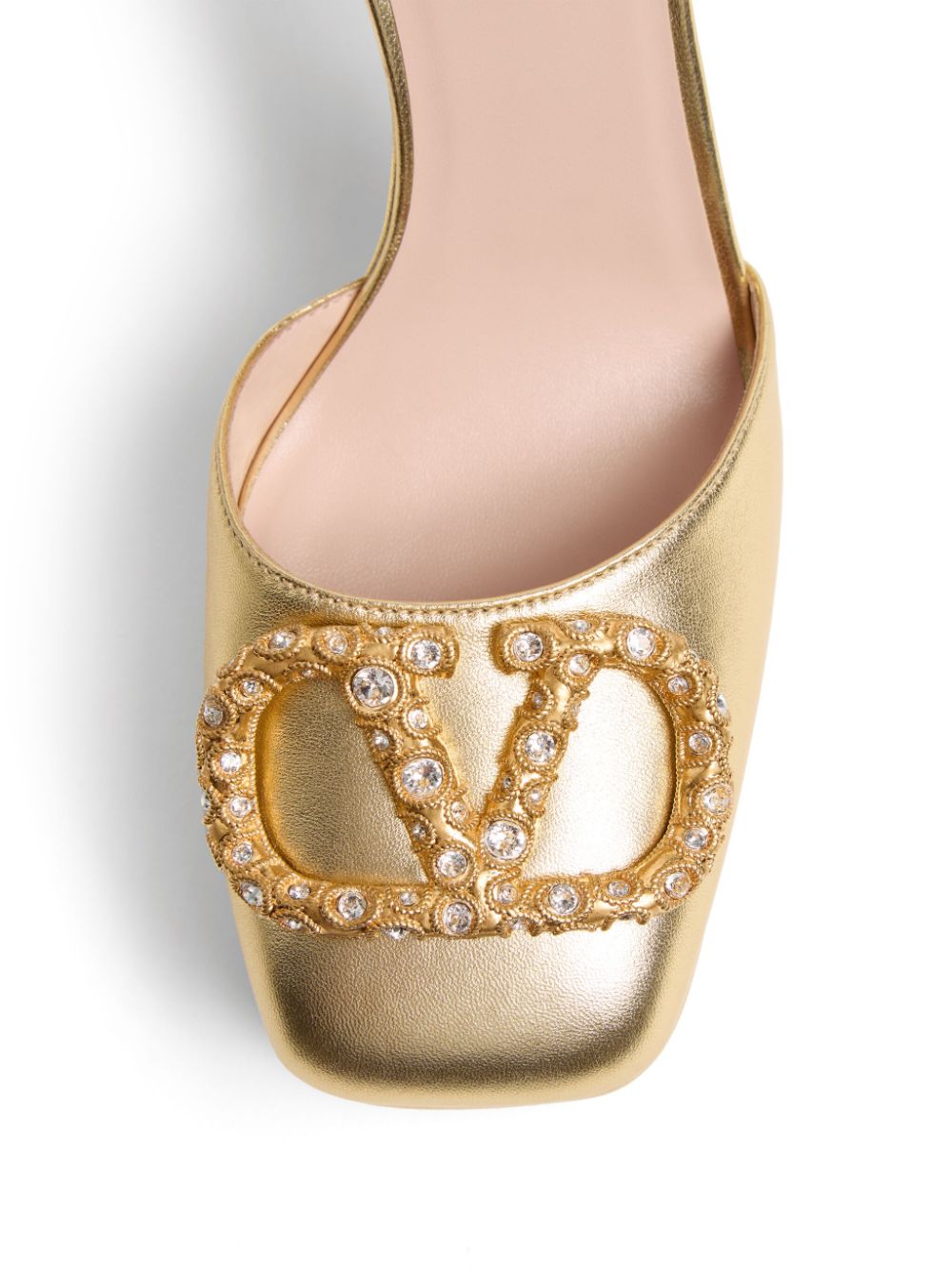 Valentino Garavani VLogo pumps Goud