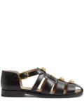 Valentino Garavani buckle-strap sandals - Black