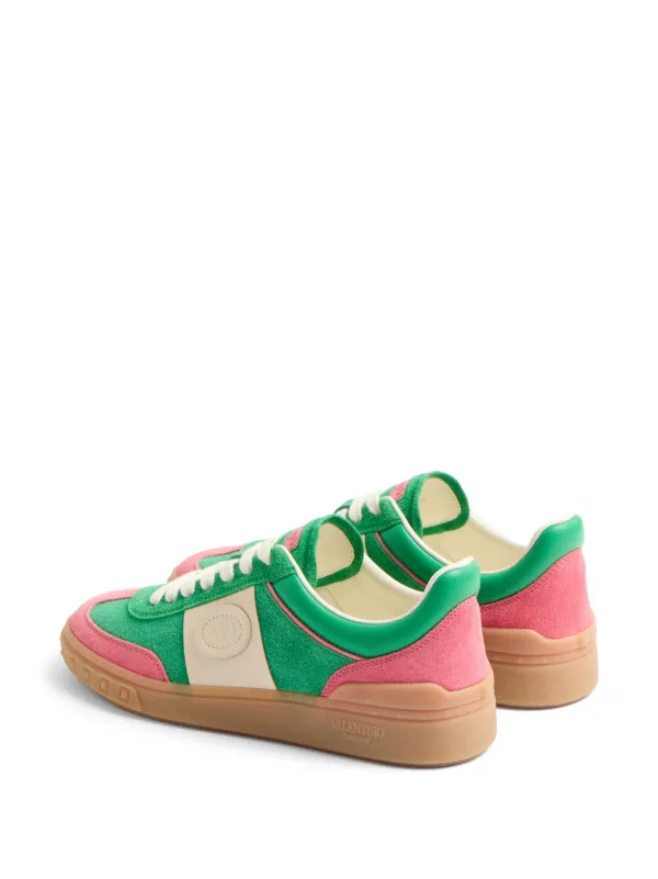 スニーカー Valentino Garavani Sneaker Upvillage Cro Valentino Garavani Upvillage Crosta Sneakers | Green | FARFETCH
