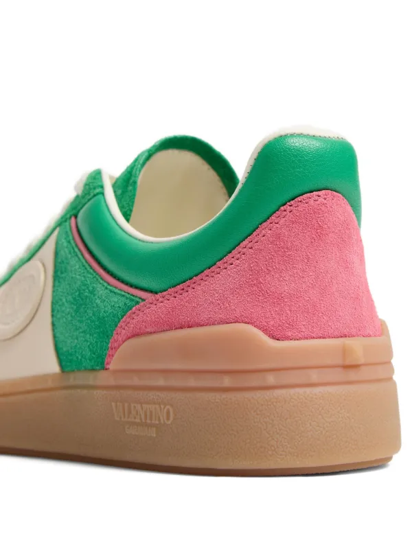 Green Pink Pink Gucci Sneakers Mens Valentino Garavani Upvillage