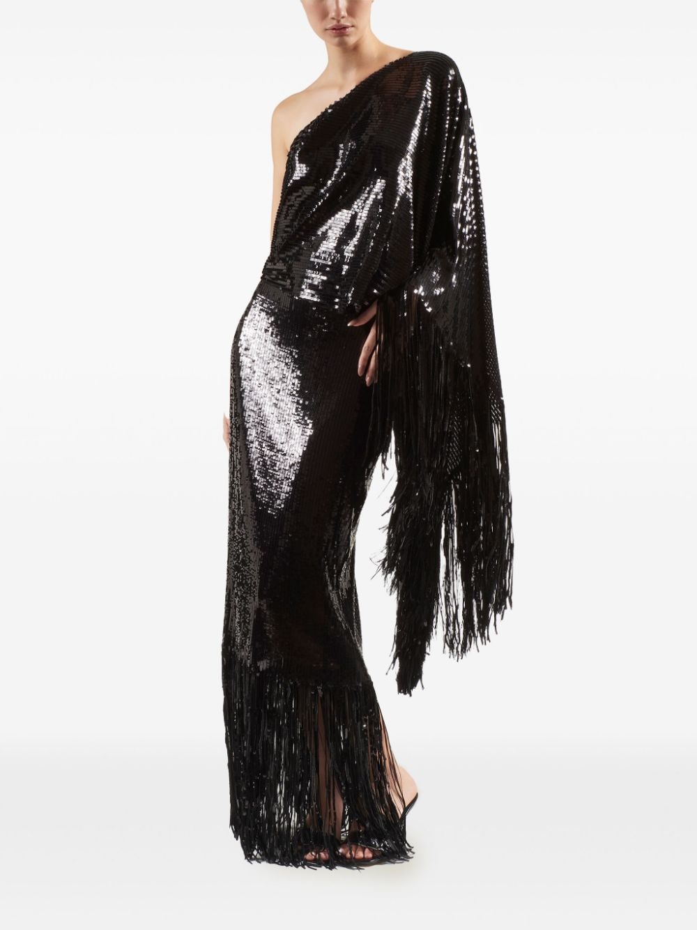 Taller Marmo Eternity Disco maxi dress - Zwart