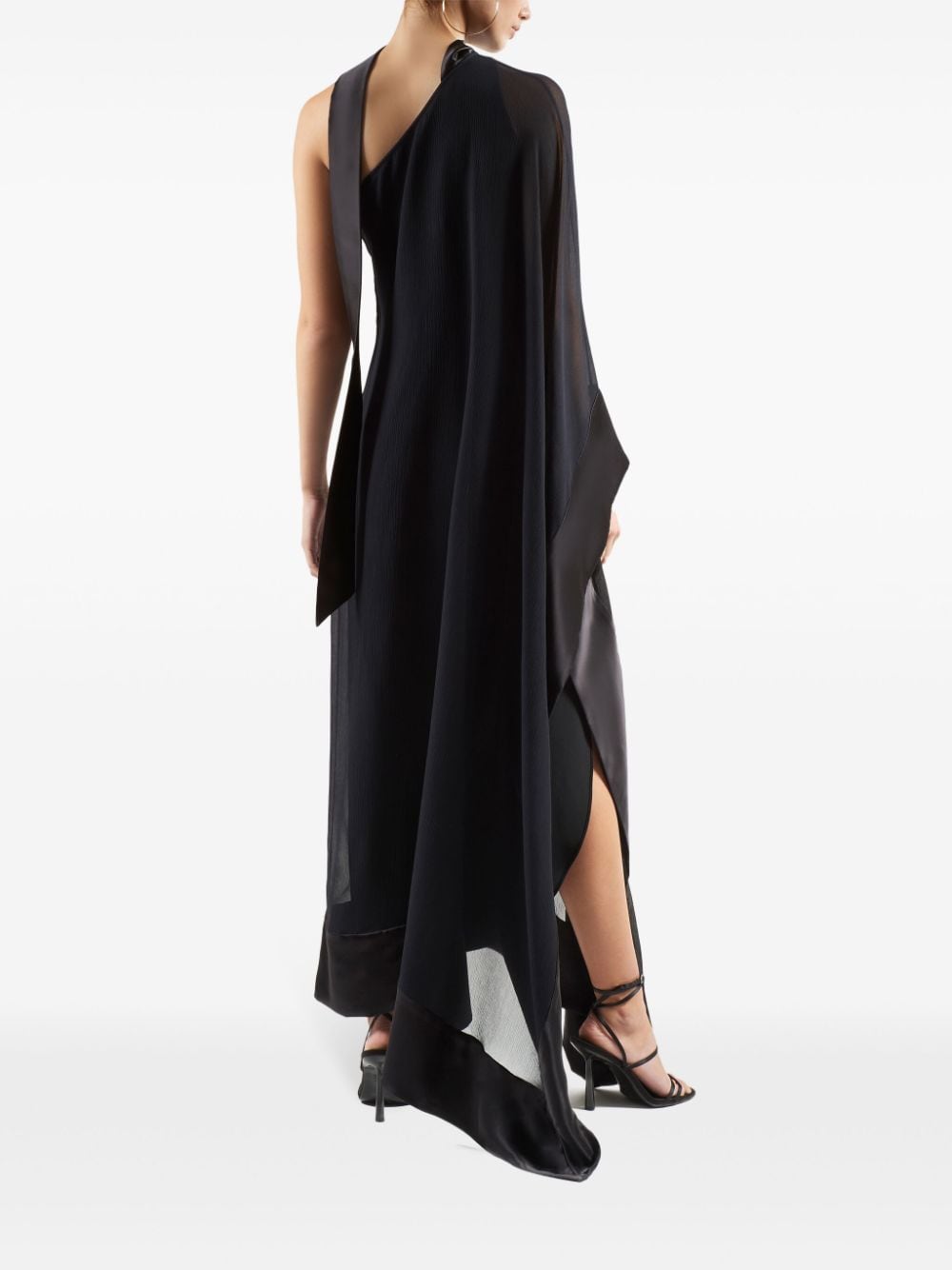 Shop Taller Marmo Betsy Spirito Kaftan Dress In Black