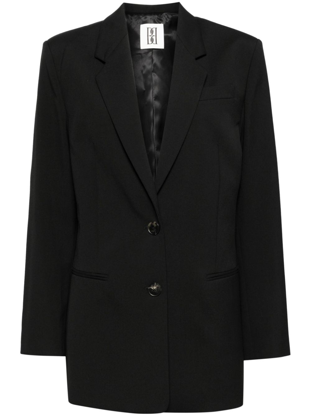 By Malene Birger cut-out detailing blazer – Black