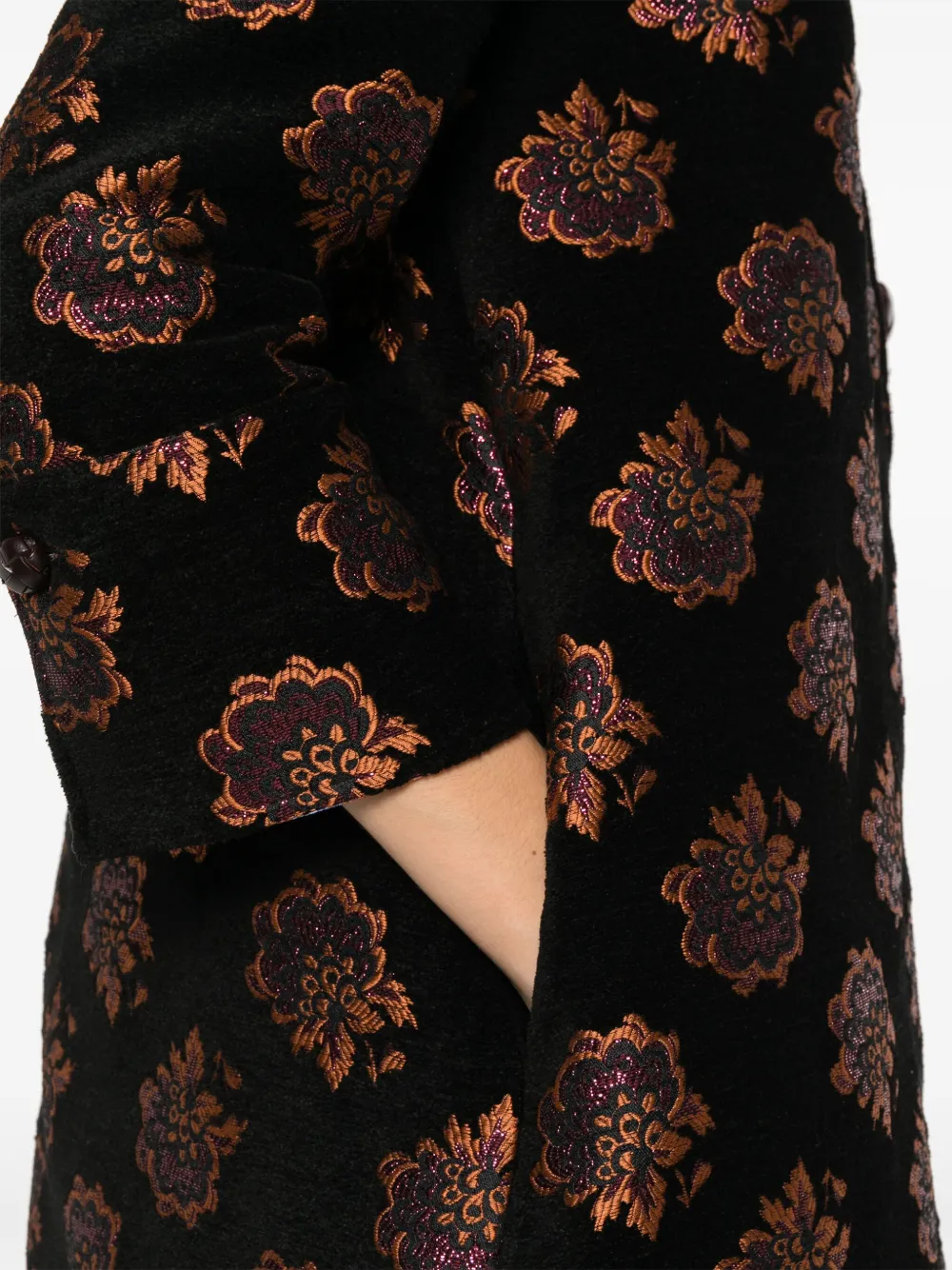 La DoubleJ Rosette mini-jurk Zwart