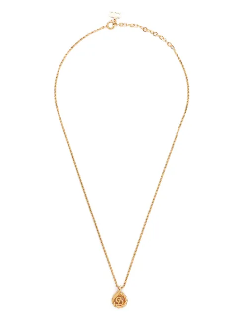 Christian Dior Pre-Owned CD-pendant necklace