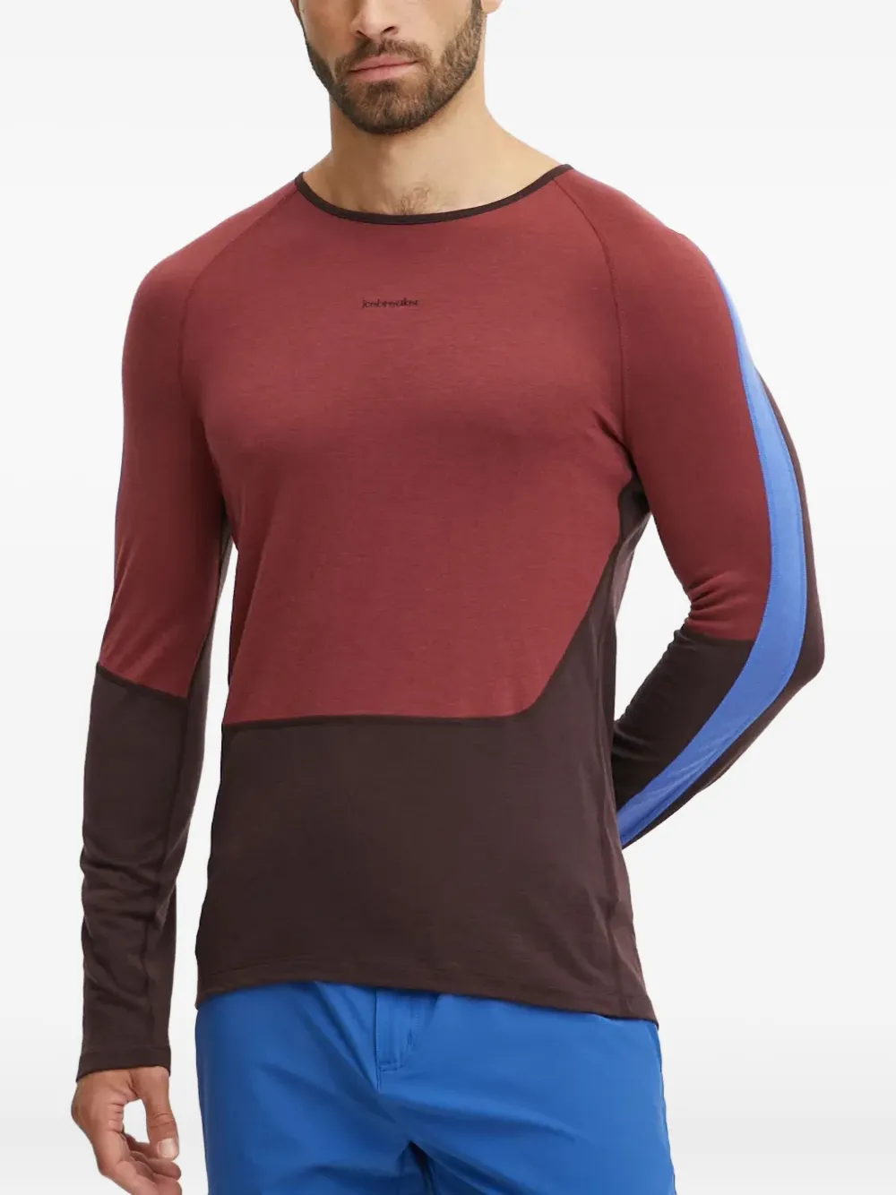 icebreaker Klassisches Langarmshirt | Rot | Image 1