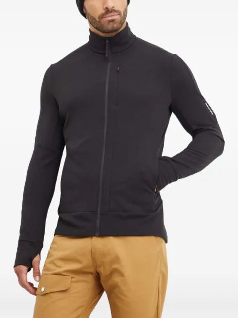 icebreaker zip mock-neck sweatshirt