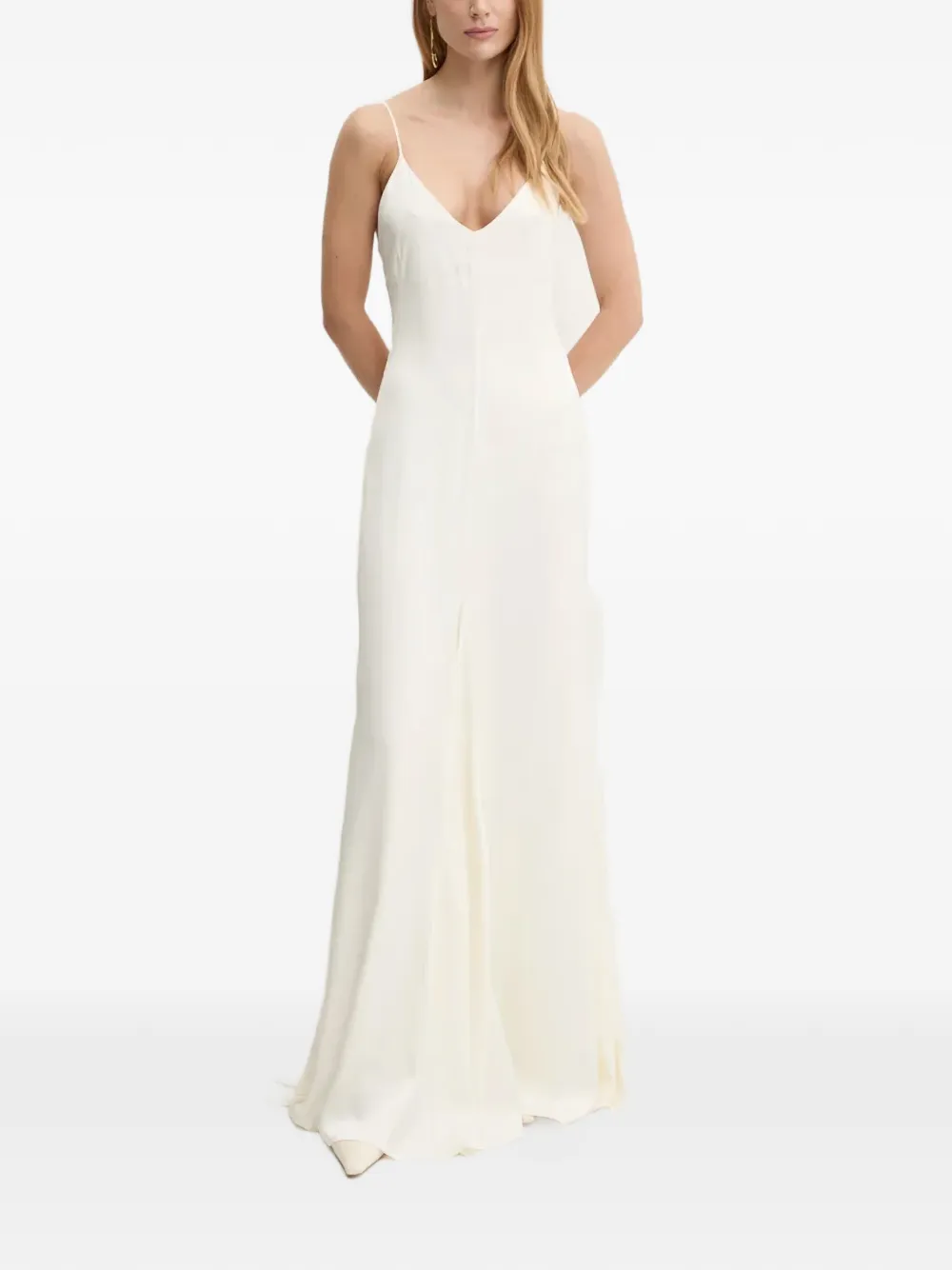 IVY OAK V-Neck strappy dress - Wit