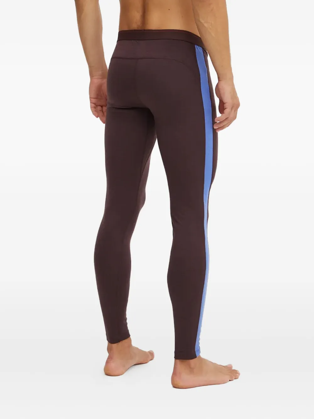 icebreaker Gestreepte legging Bruin