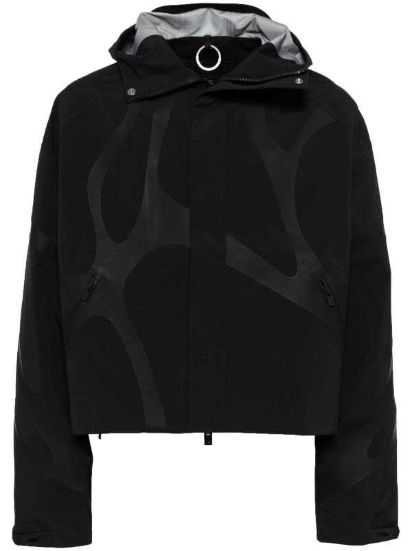 HELIOT EMIL Insterno Technical Jacket | Black | FARFETCH AO