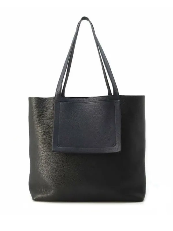 Hermes Pre Owned 2021 Clemence Cabasellier 31 tote bag women Calf Leather One Size Blue