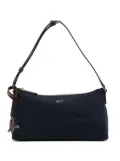 agnès b. logo charm shoulder bag - Grey