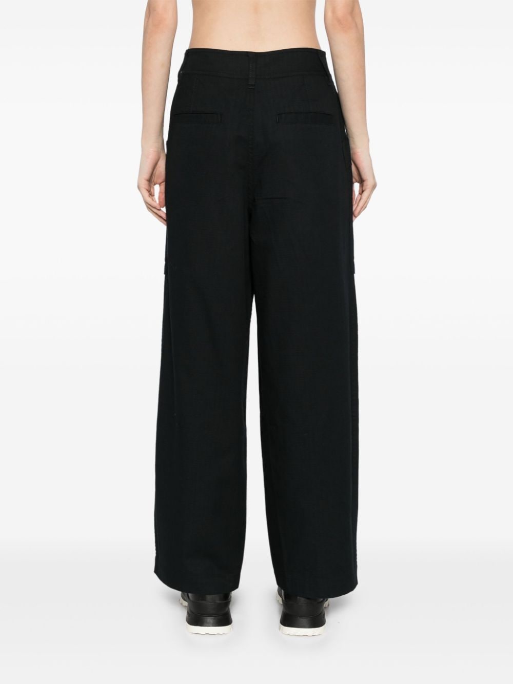 Shop Sport B. By Agnès B. Cargo Pants In Black