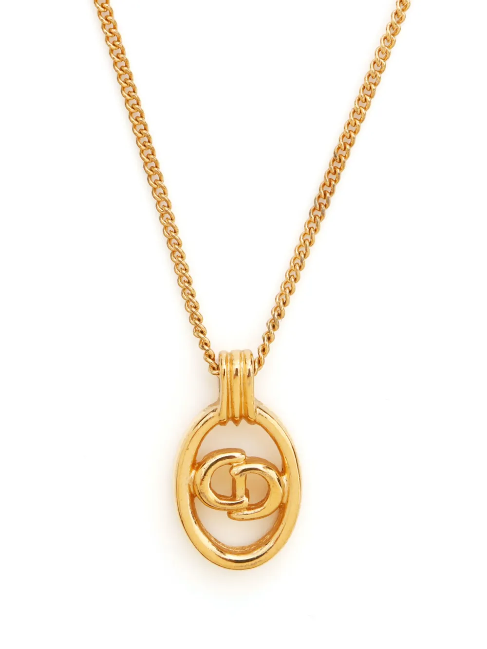 Christian Dior Pre-Owned collar con logo CD | Image 2