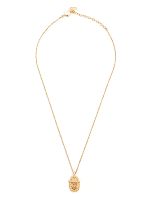 Christian Dior Pre-Owned rhinestone-embellished necklace