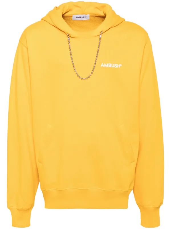 AMBUSH Ballchain パーカー | イエロー | FARFETCH JP