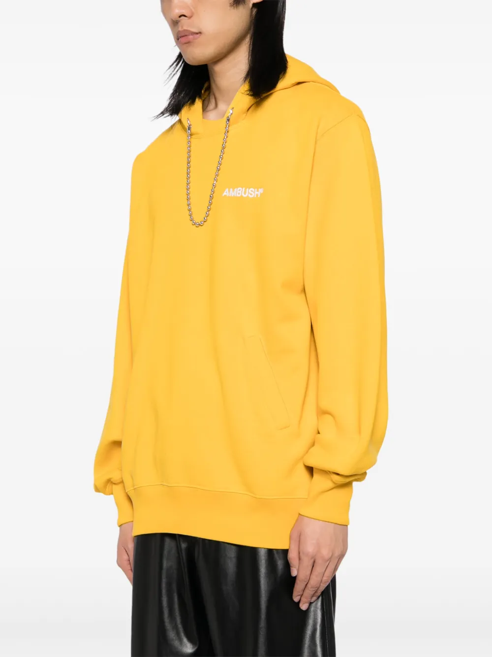 AMBUSH Ballchain hoodie Geel