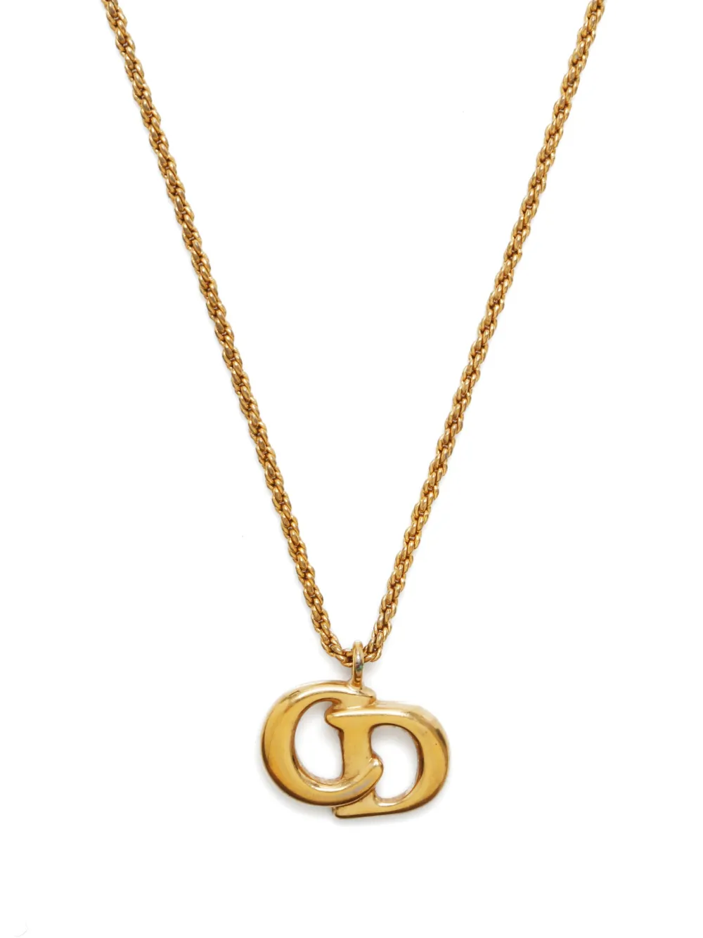 Christian Dior Pre-Owned CD logo necklace | Image 2