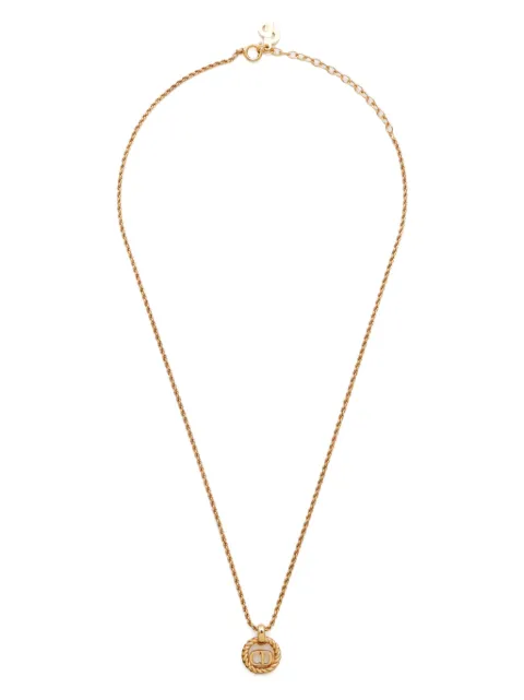 Christian Dior Pre-Owned CD-pendant necklace