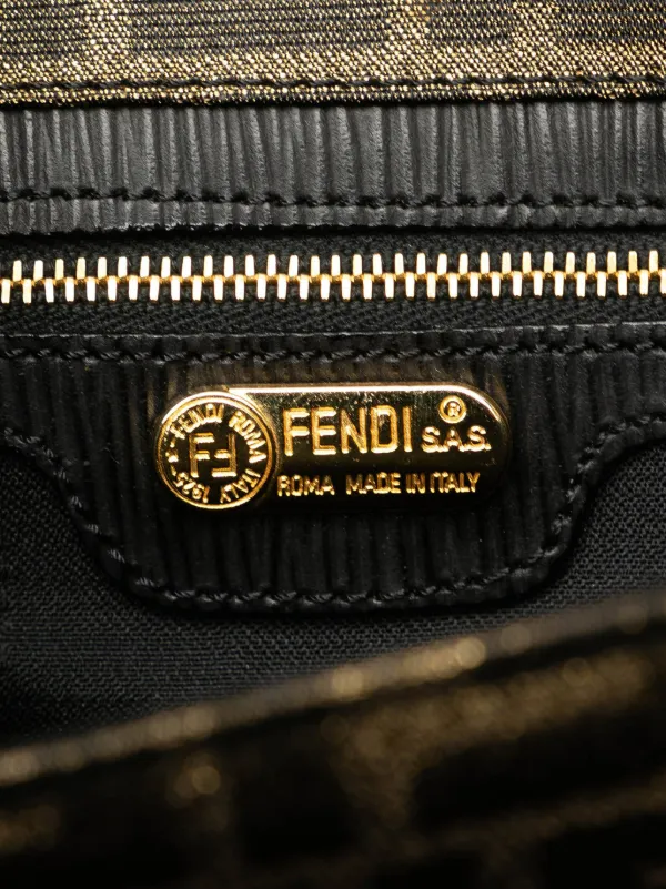 Fendi Pre-Owned Borsa a Spalla Con Motivo Zucca XXI Secolo