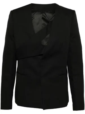 Jil Sander ギャバジン シャツ | ブラック | FARFETCH JP