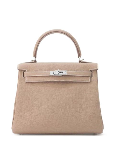 Hermes 2022 Togo Kelly II Retourne 25 satchel Women