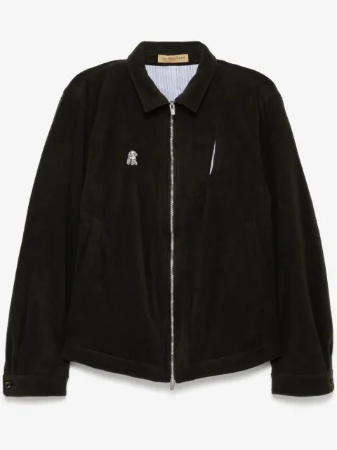 Undercover appliqué logo shirt jacket