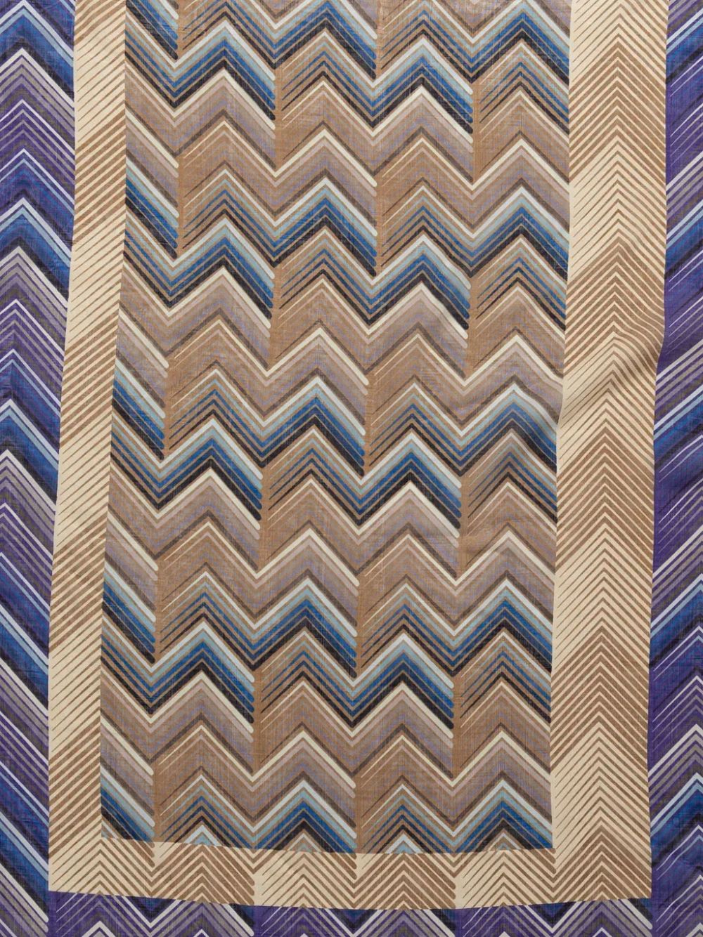 Missoni zigzag scarf - Beige