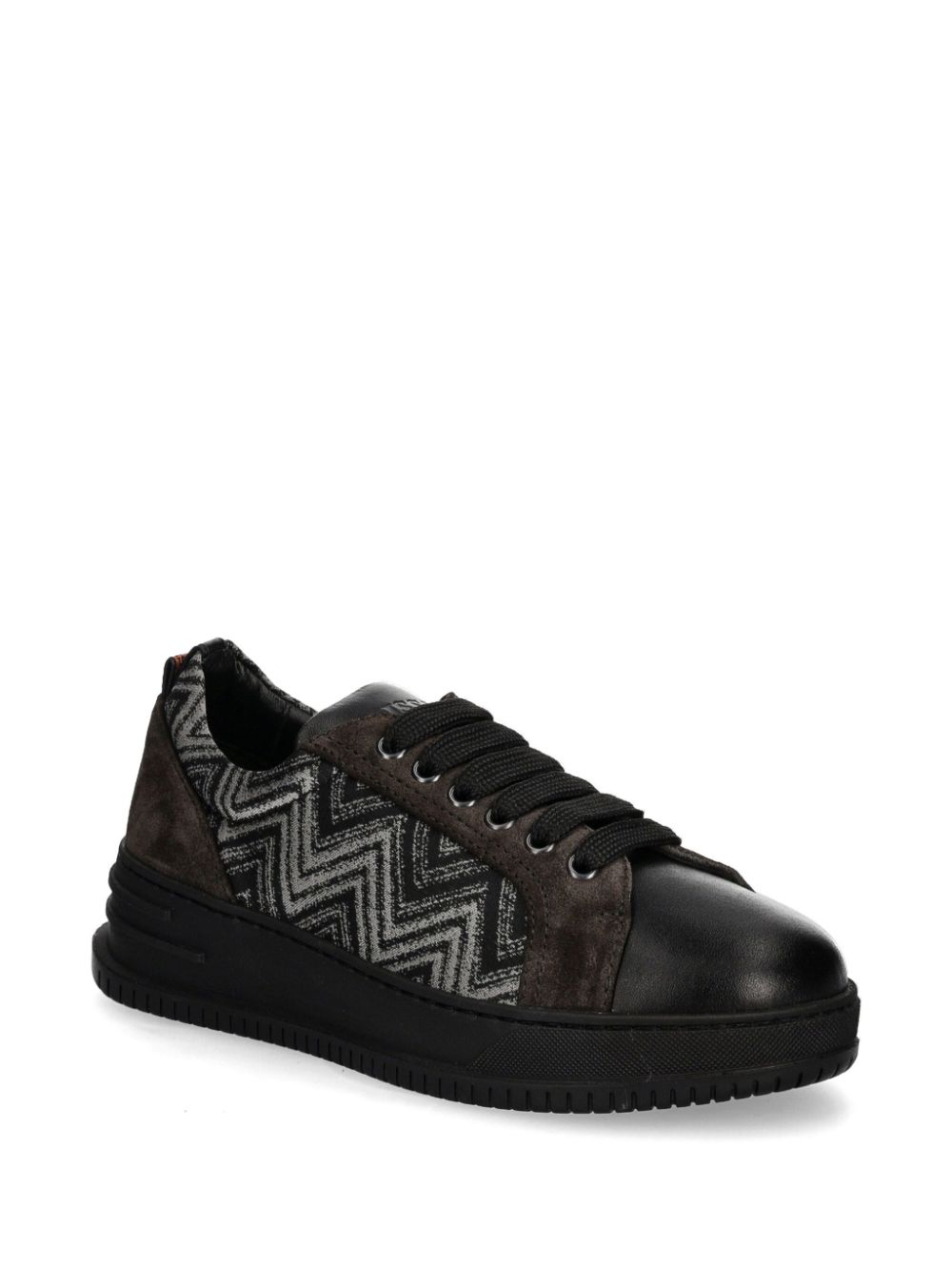 Missoni suede sneakers - Zwart