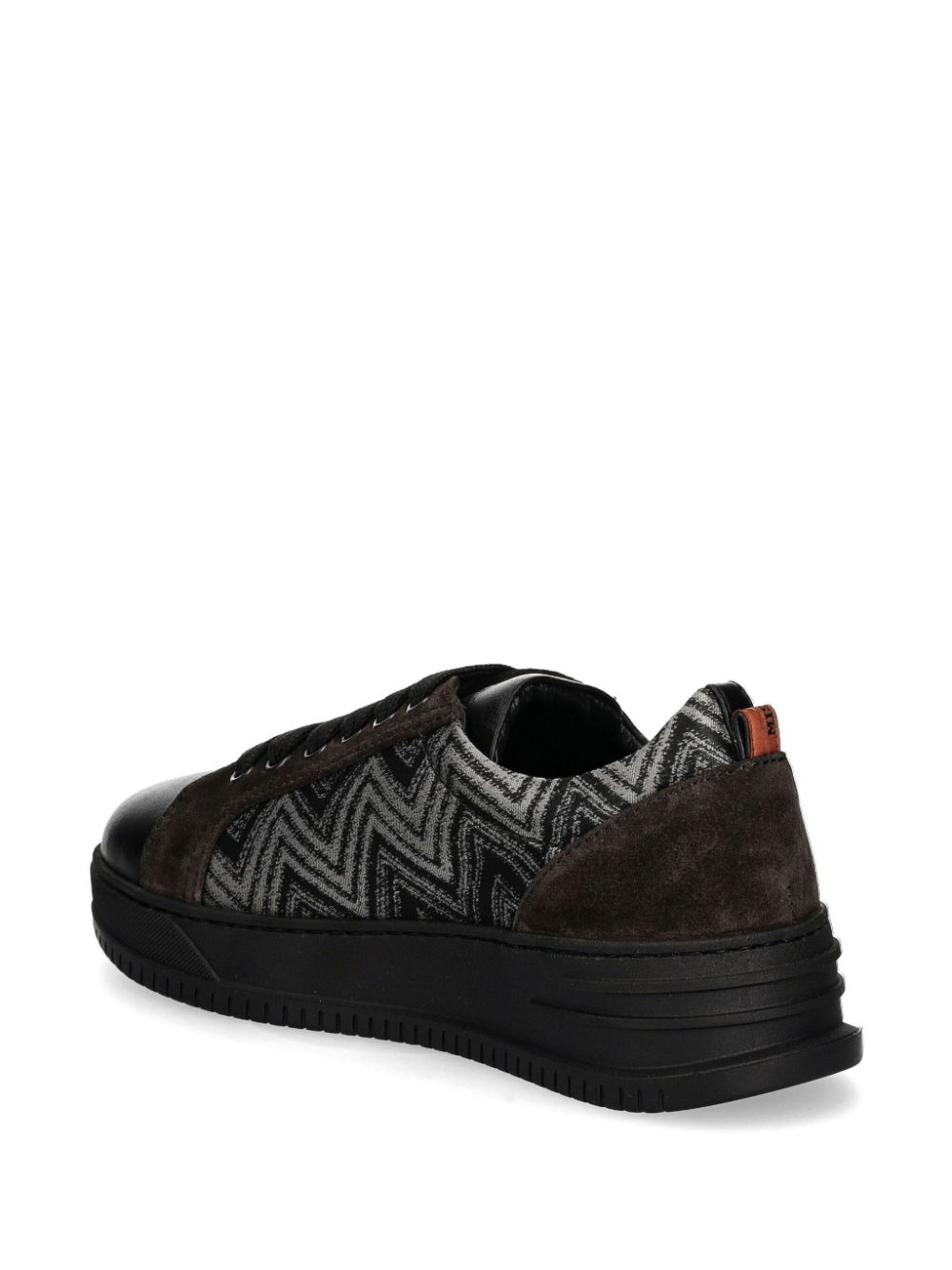 Missoni Suède sneakers Zwart