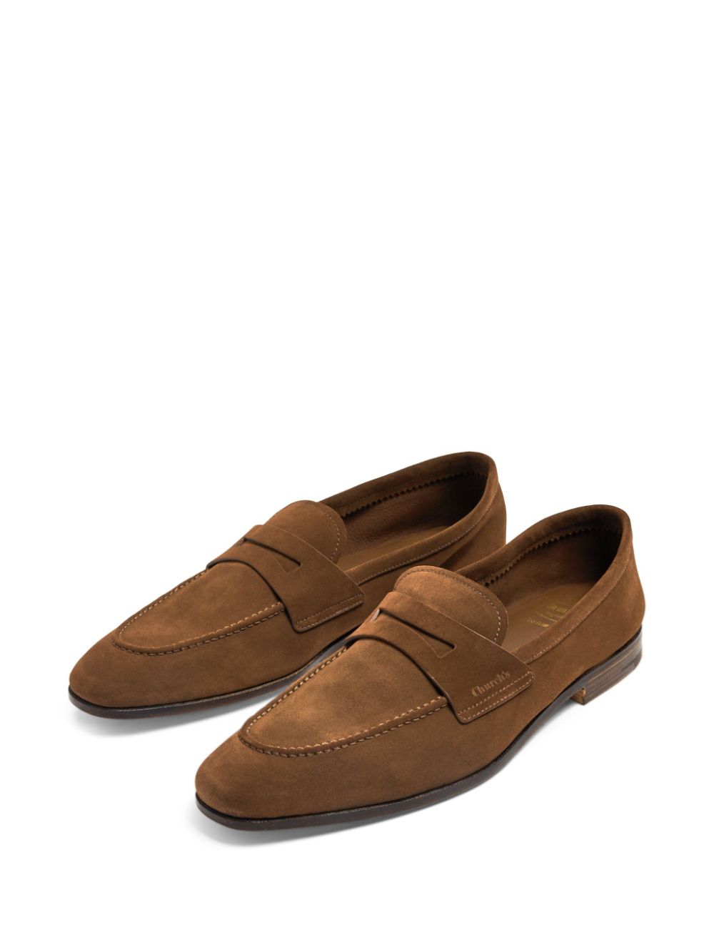 Church's Leren loafers Bruin