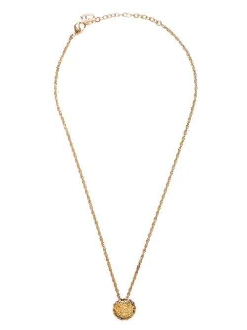 Collier à pendentif CD - Christian Dior Pre-Owned - Modalova
