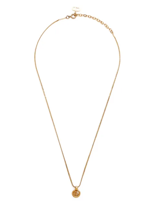 Collier à pierre pendente - Christian Dior Pre-Owned - Modalova