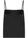 A.P.C. satin tank top - Black