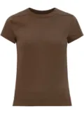 Rick Owens Cropped Level T-shirt - Brown