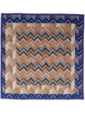 Missoni zigzag scarf - Blue