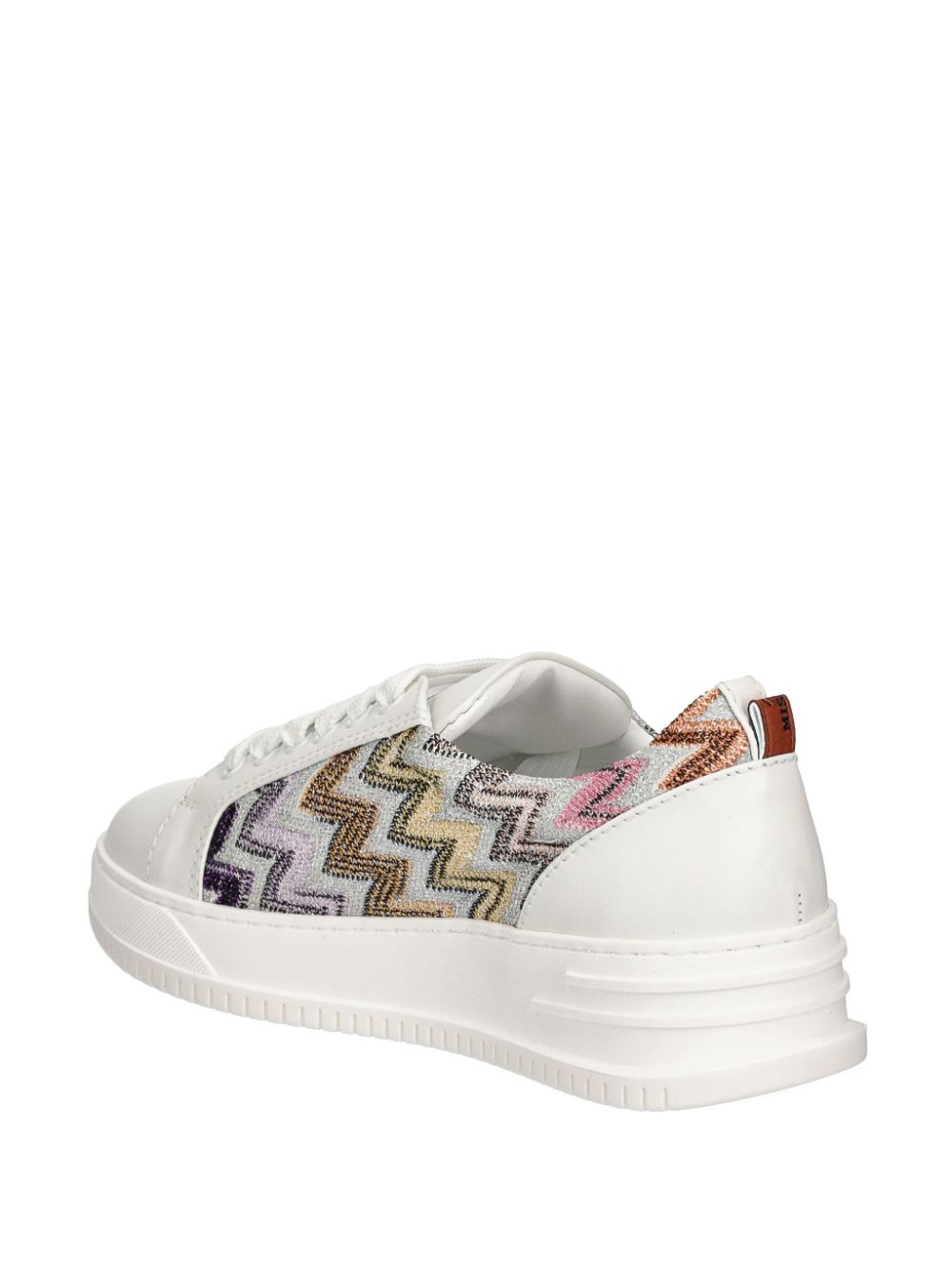 Missoni Sneakers met zigzag-patroon Wit