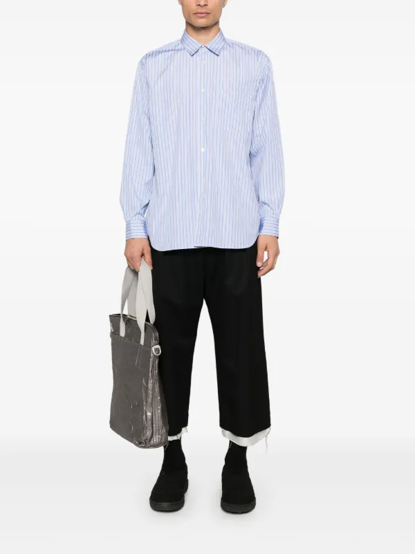 Comme Des Garçons Shirt ストライプ シャツ | ブルー | FARFETCH JP