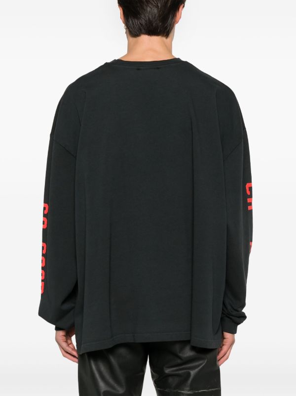 Willy Chavarria Buffalo T-shirt | Black | FARFETCH IN