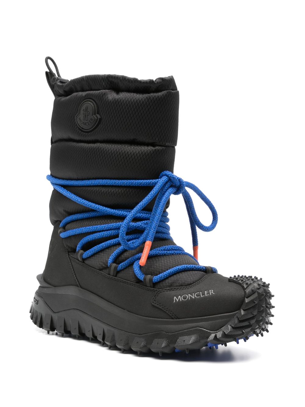 Shop Moncler Trailgrip Boots In Schwarz