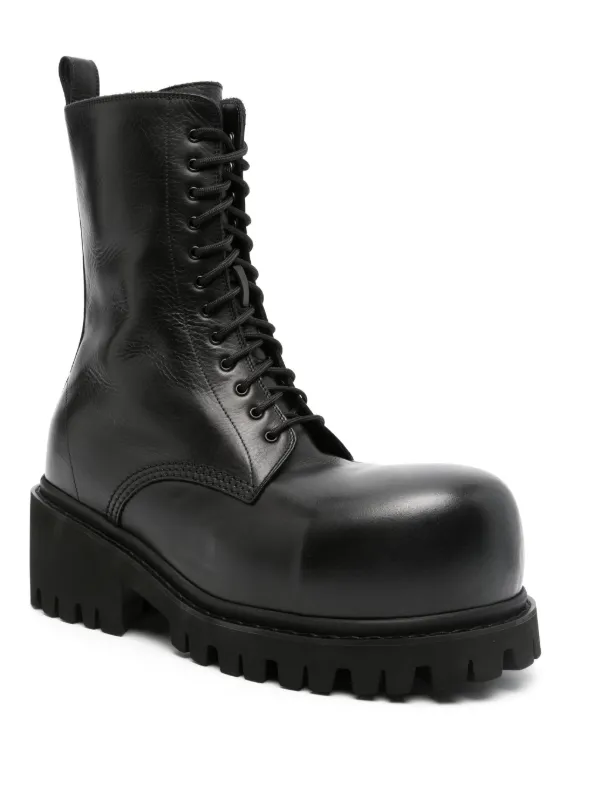 Balenciaga Stomper Boots | Black | FARFETCH