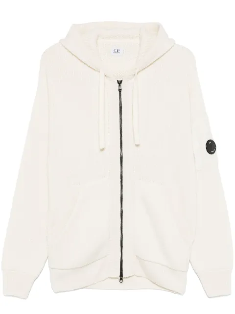 C.P. Company hooded cardigan