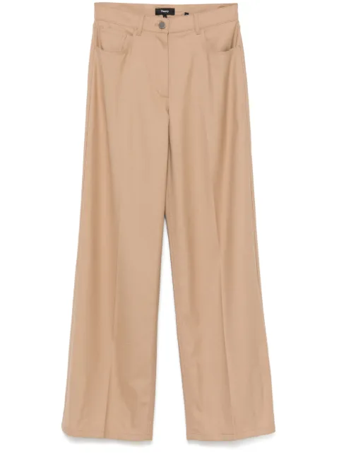 Theory straight-leg trousers