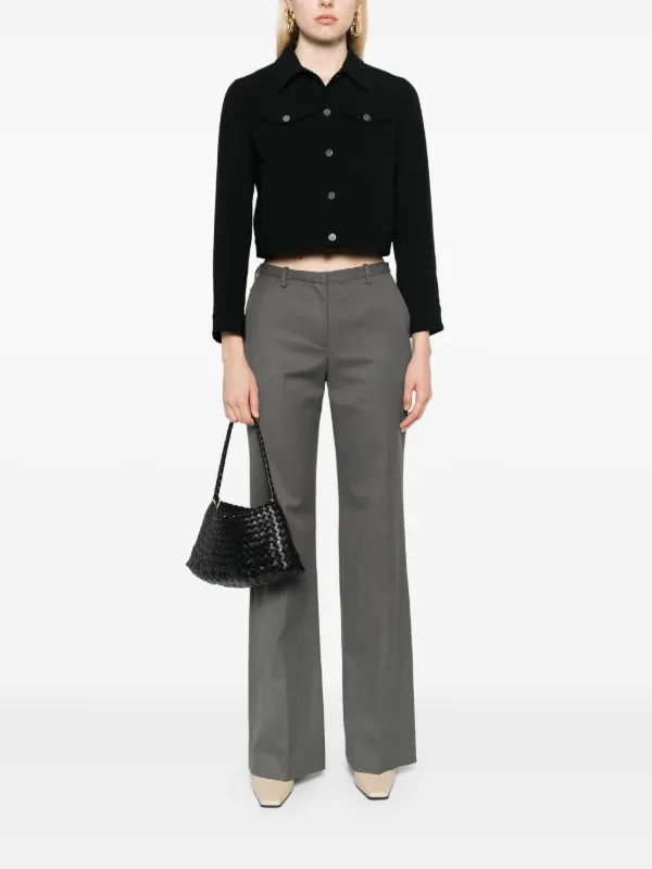 Theory Crepe Jacket | Black | FARFETCH
