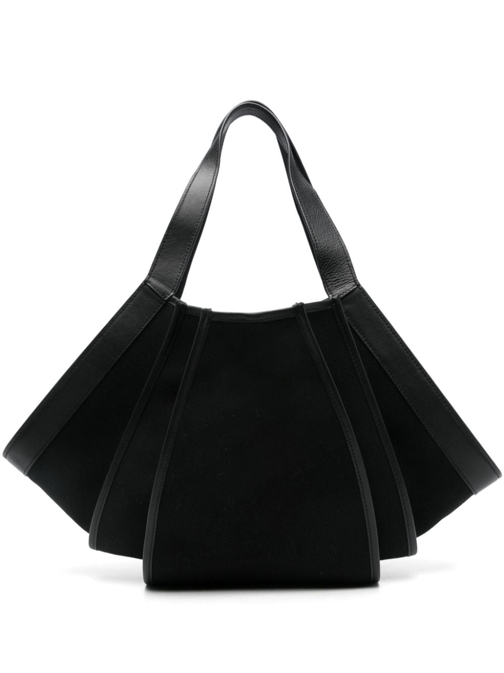 Hereu Delta tote bag - Black