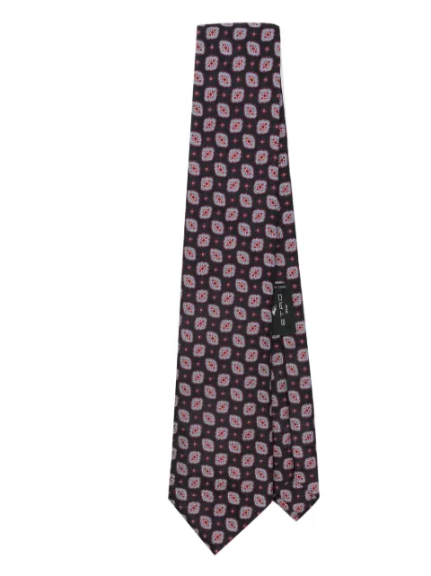 ETRO patterned-jacquard tie
