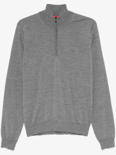 HUGO zip-up sweater